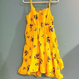 Tahari Baby - yellow flower dress
